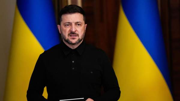 Read more about the article Зеленский заявил о зависимости Украины от европейской помощи