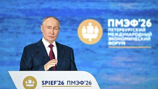 Read more about the article Путин: мир становится более справедливым, когда рост экономики охватывает больше стран